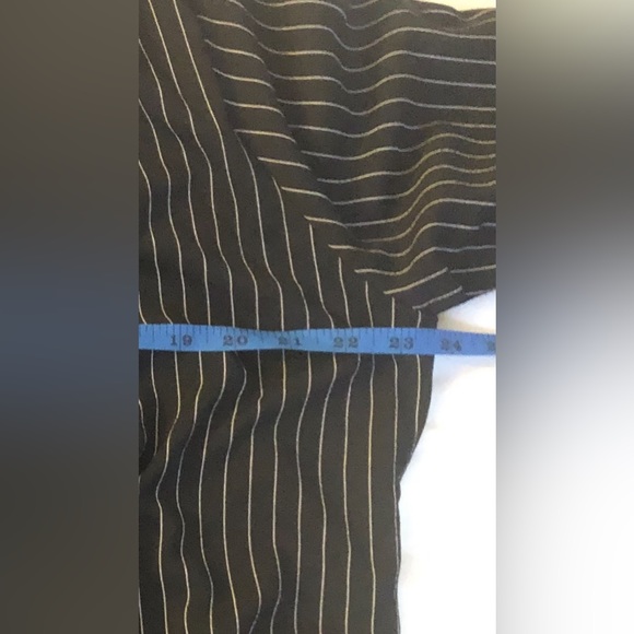 PINSTRIPE BELTED JACKET SIZE: 16 - Picture 12 of 12